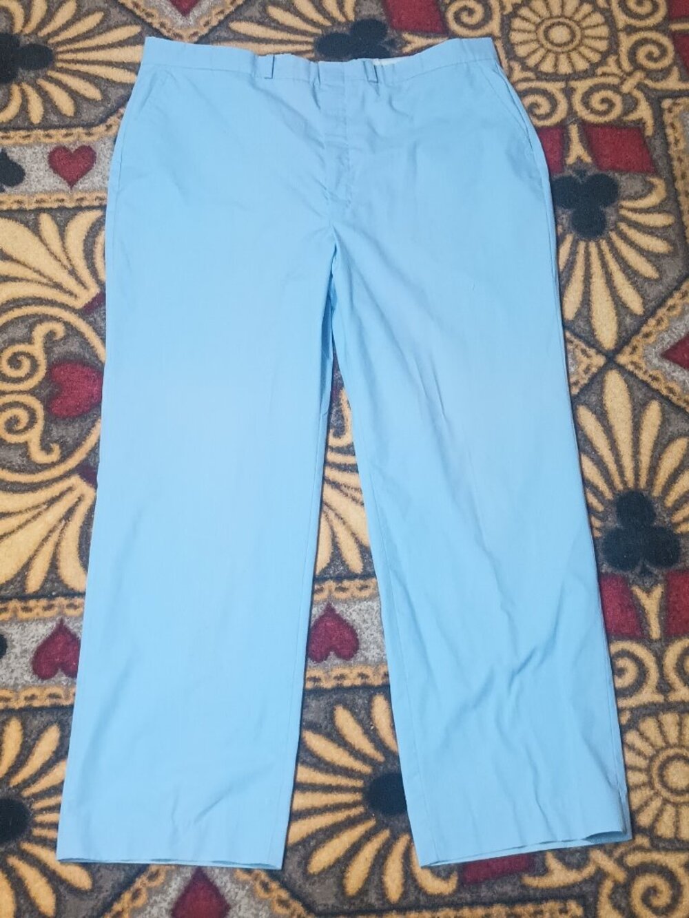Rare VTG 60s Farah Sanforized Cotton Pants 38x29 Mens